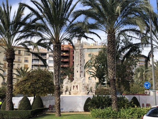 La restauración de Luceros: cuenta atrás para su reestreno con juego de agua y luces ornamentales 