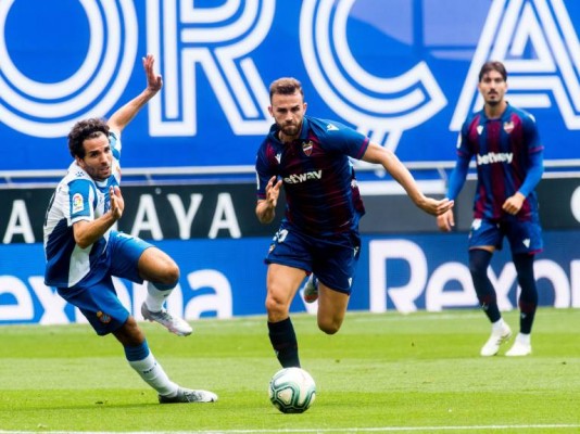 El Levante logró en su última visita al Espanyol su segunda victoria
