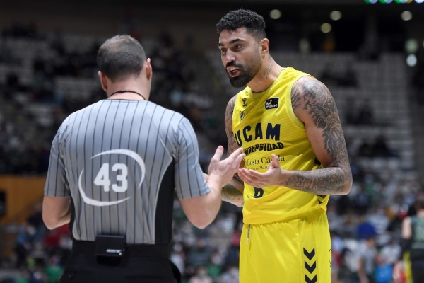 El UCAM es quinto y tiene a un triunfo al Unicaja, amenaza para la Copa como noveno