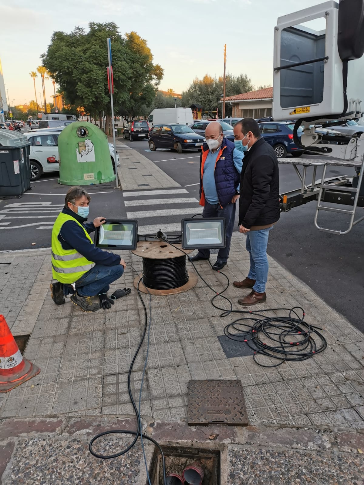 Vila-real culmina el entorno de la nueva sede de Cruz Roja en la antigua estación de la Panderola