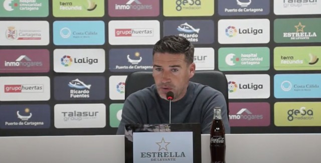 Carrión fija el objetivo del Cartagena en 