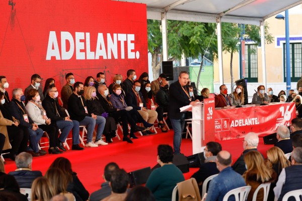 Los sindicatos ponen en valor los logros de Sánchez y tienden la mano al PSRM para el futuro 