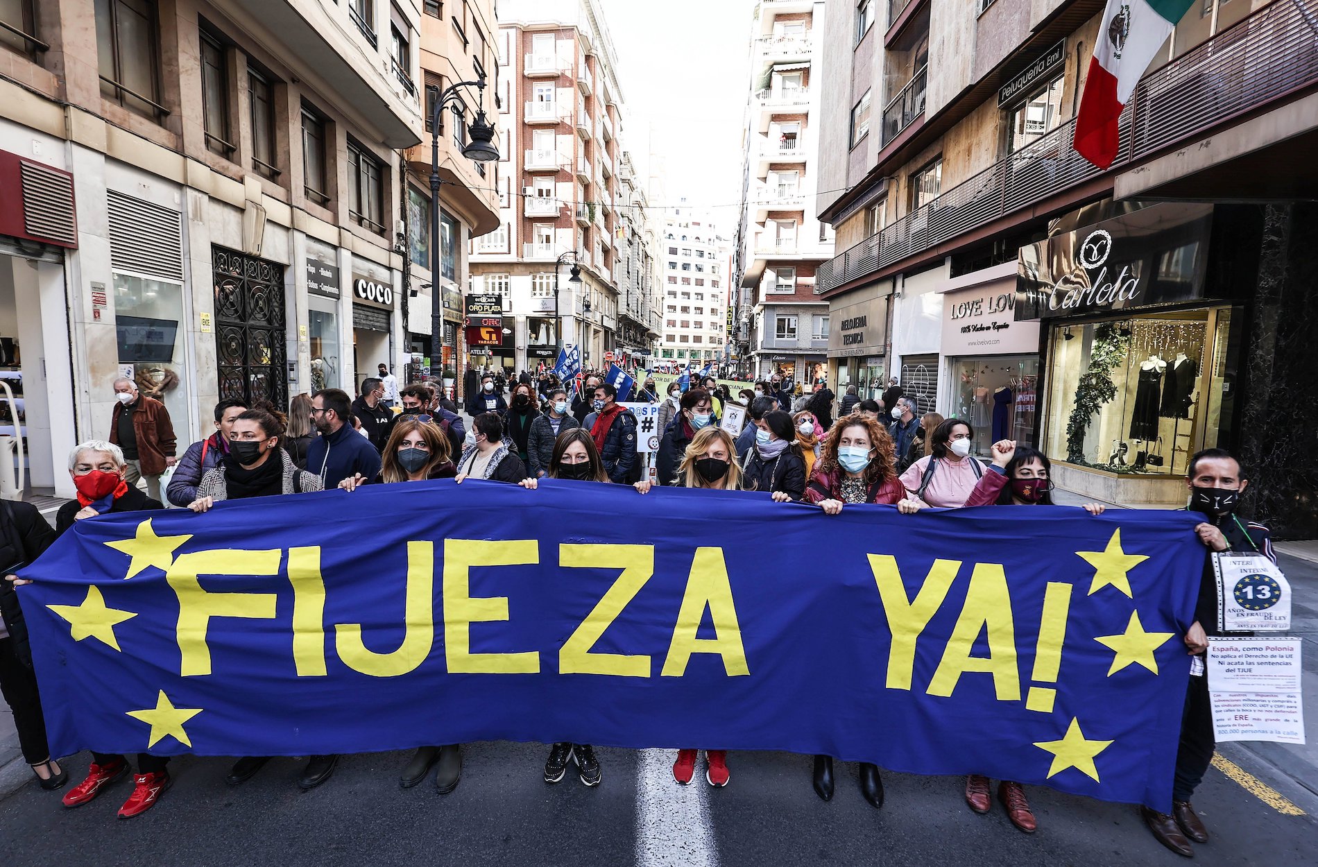 Lo de los interinos