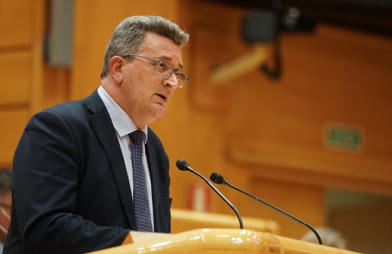 El PPCS urge en el Senado inversión para frenar la degradación de la costa y activar las desaladoras