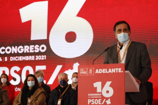 Serrano abre el 16 Congreso del PSRM disparando contra el PP, al que tilda de ser 