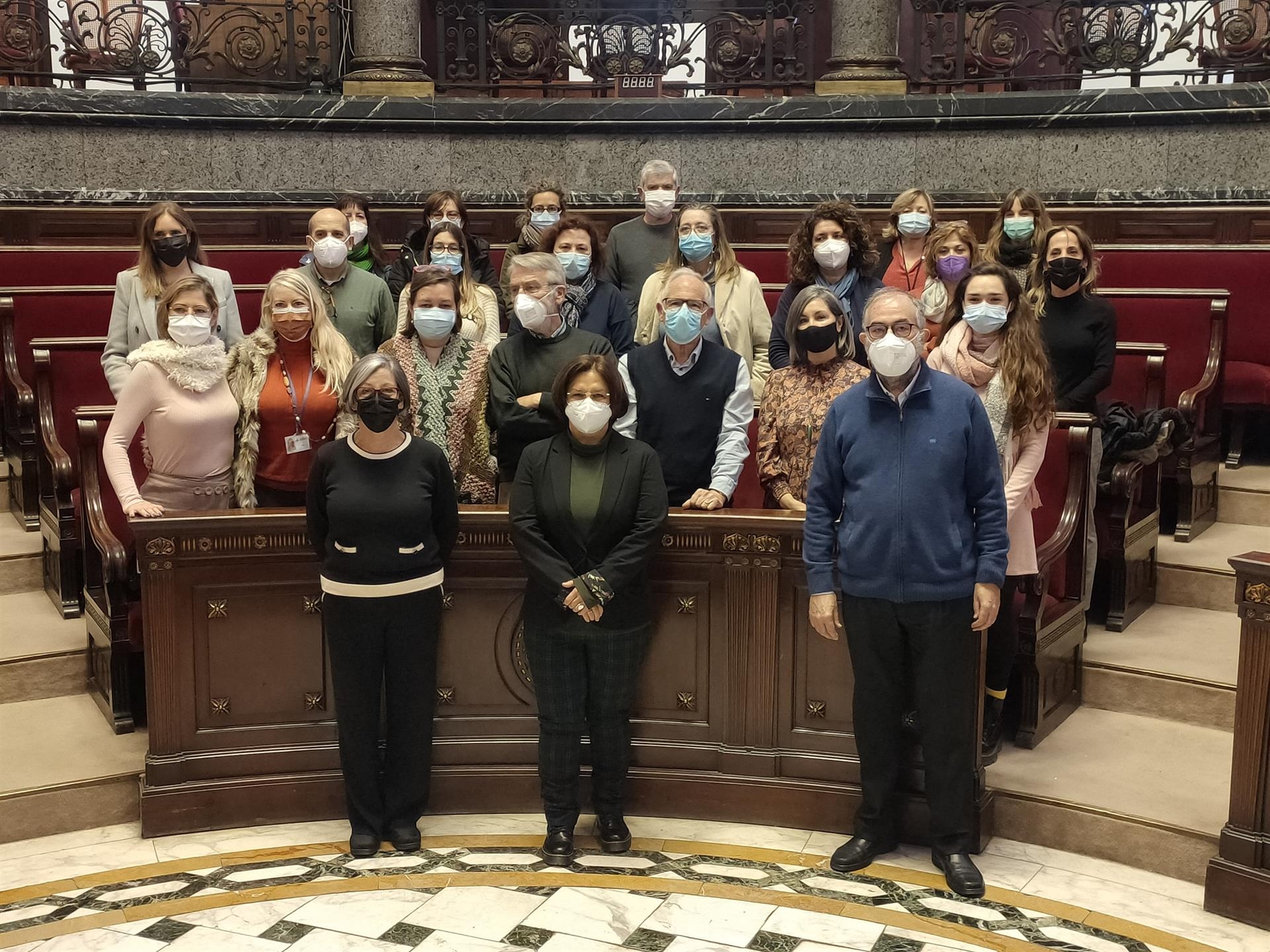 Acto de clausura de la campaña de Voluntariat pel Valencià - FOTO: AYUNTAMIENTO DE VALÈNCIA  - 