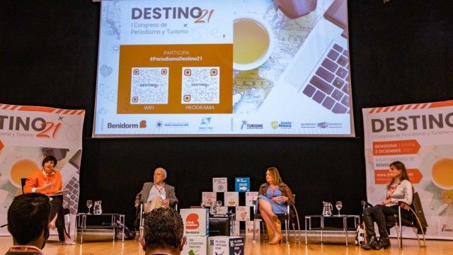 Los retos y futuro del binomio 'Periodismo-Turismo', a debate en el Congreso Destino 21 de Benidorm

