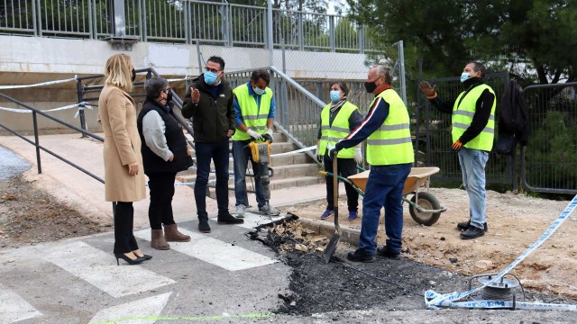 Benidorm ejecuta la renovación integral de la calle Callosa d'en Sarrià
