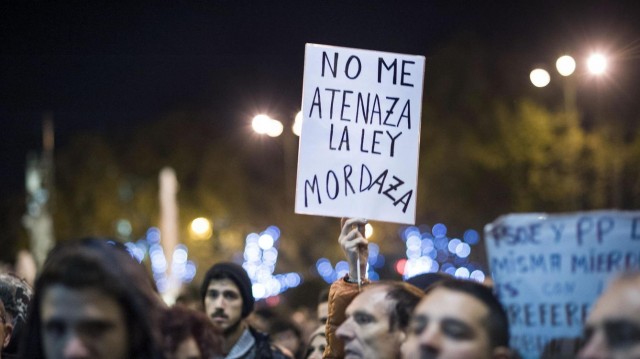 Contra la ley mordaza
