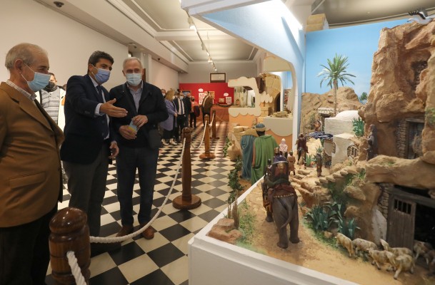 La Diputación de Alicante inaugura su exposición de belenes bajo el lema 'Sueños y recuerdos'

