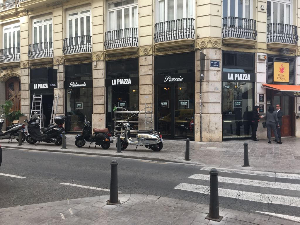 Vista del nuevo restaurante de La Piazza. Foto: VP - 