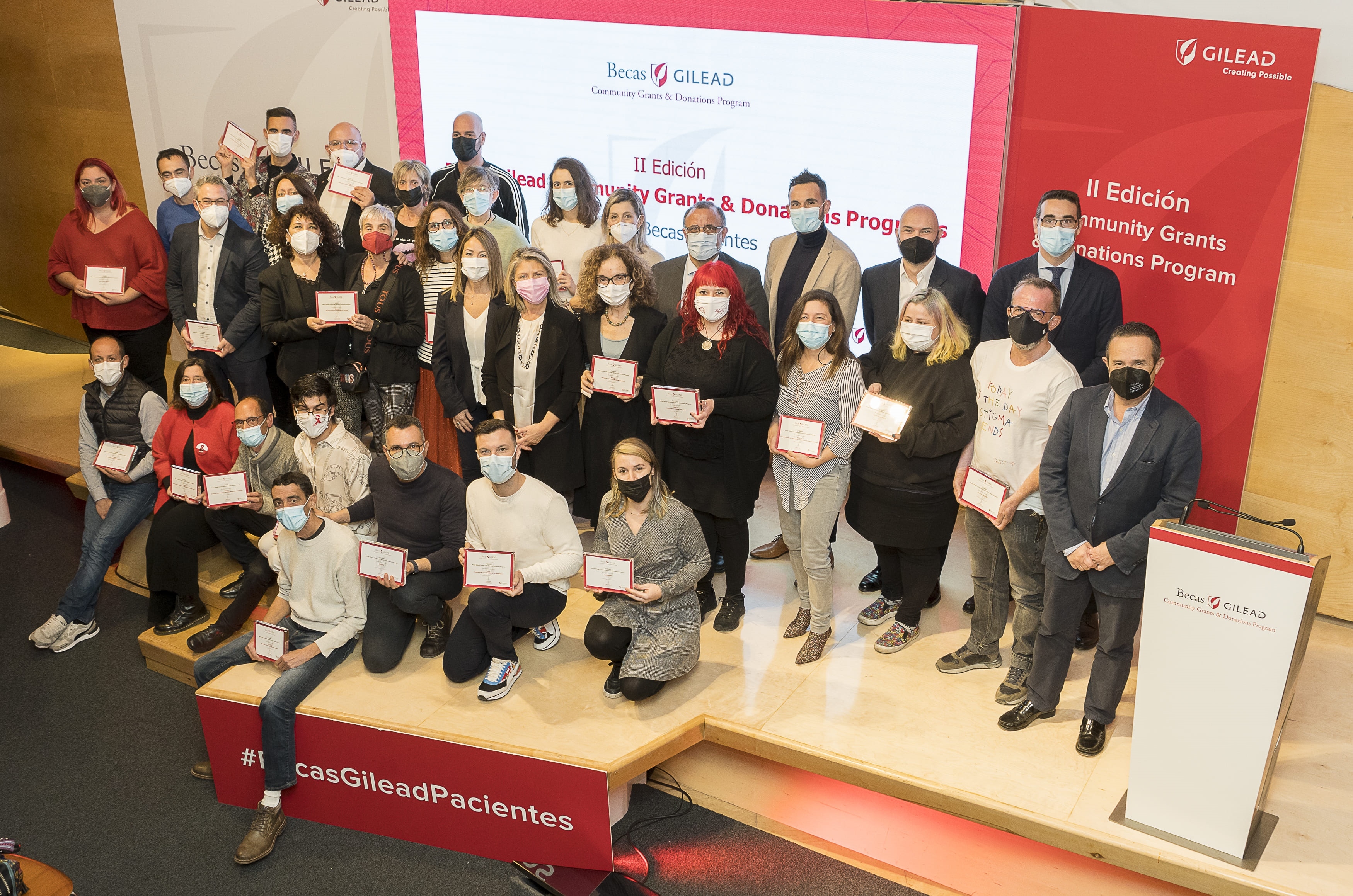 Gilead reconoce la labor de instituciones, organizaciones y asociaciones de pacientes para transformar la vida de las personas con enfermedades graves en España 