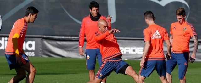 El Valencia CF ultima su preparación para el duelo ante la UD Las Palmas