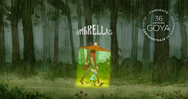 'Umbrellas', el corto de animación caravaqueño que compite por el Goya y sobre el que llueven los premios 
