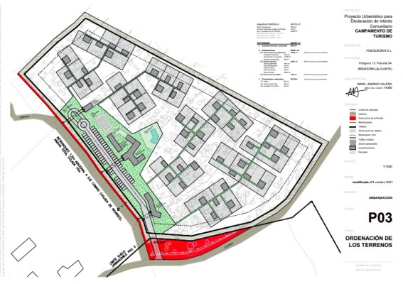 Proyectan otro camping en el Rincón de Loix en una parcela de 40.000 metros cuadrados