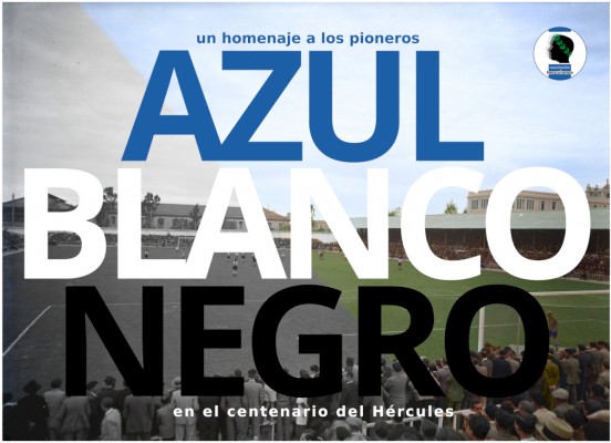 El libro ’Azul Blanco Negro’ colorea historia del Hércules con fin solidario
