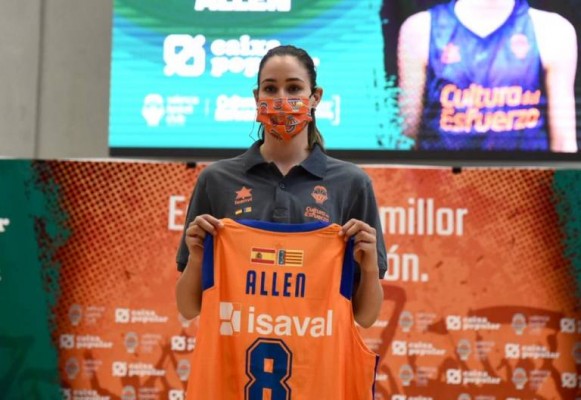 Allen: “Es muy emocionante formar parte de la historia del Valencia Basket”