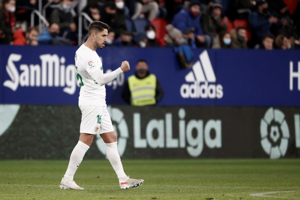 Fidel se estrena como goleador este curso