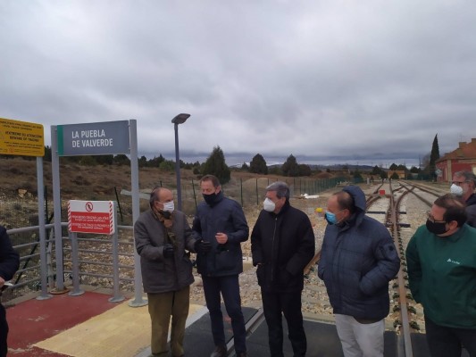 La línea Sagunt-Zaragoza podrá alcanzar los 60 trenes de mercancías semanales cuando abran los siete nuevos apartaderos