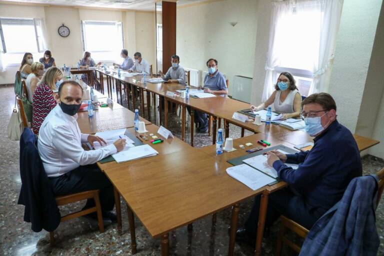  Imagen de los miembros del Consell. Foto: GVA  - 