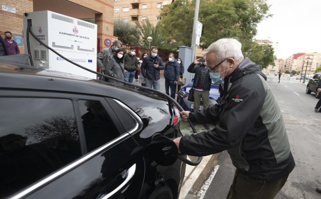 València tendrá ocho nuevos puntos más de recarga de vehículos eléctricos