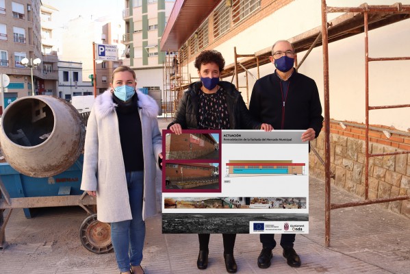 Onda arranca las obras de remodelación de la fachada norte del Mercado Municipal