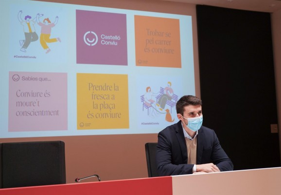 Castelló activa una campaña de convivencia para concienciar sobre las nuevas cámaras en el centro 