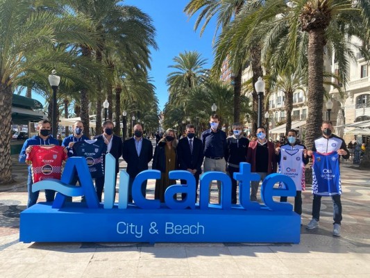 HLA Alicante y Eón Horneo Alicante lucirán en su camiseta el logo de Alicante City&Beach