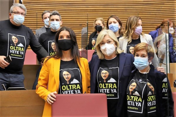 La oposición en bloque centra el 25N en embestir a Oltra por la gestión del abuso a la menor tutelada