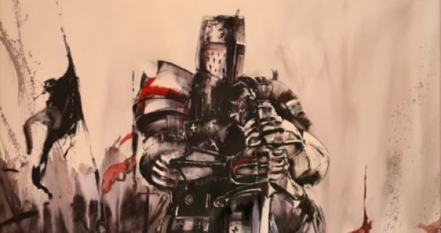 'Templarios' con trazos contemporáneos: la Compañía de Jesús de Caravaca acoge la obra de 30 artistas
