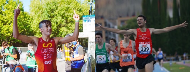 Cantero y Guzmán priorizan el triatlón antes que el atletismo

