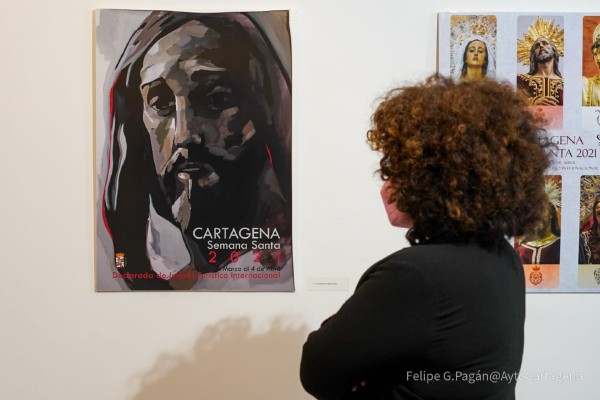 La Semana Santa de Cartagena ya tiene cartel oficial, inspirado en el Cristo de la Flagelación de Benlliure