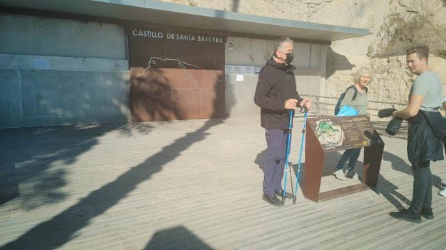 Una avería eléctrica deja otra vez al Castillo de Santa Bárbara sin servicio de ascensor