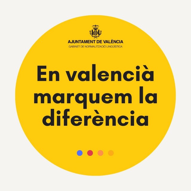 València multiplica por seis las ayudas para promocionar el valenciano en comercios hasta 40.000 euros