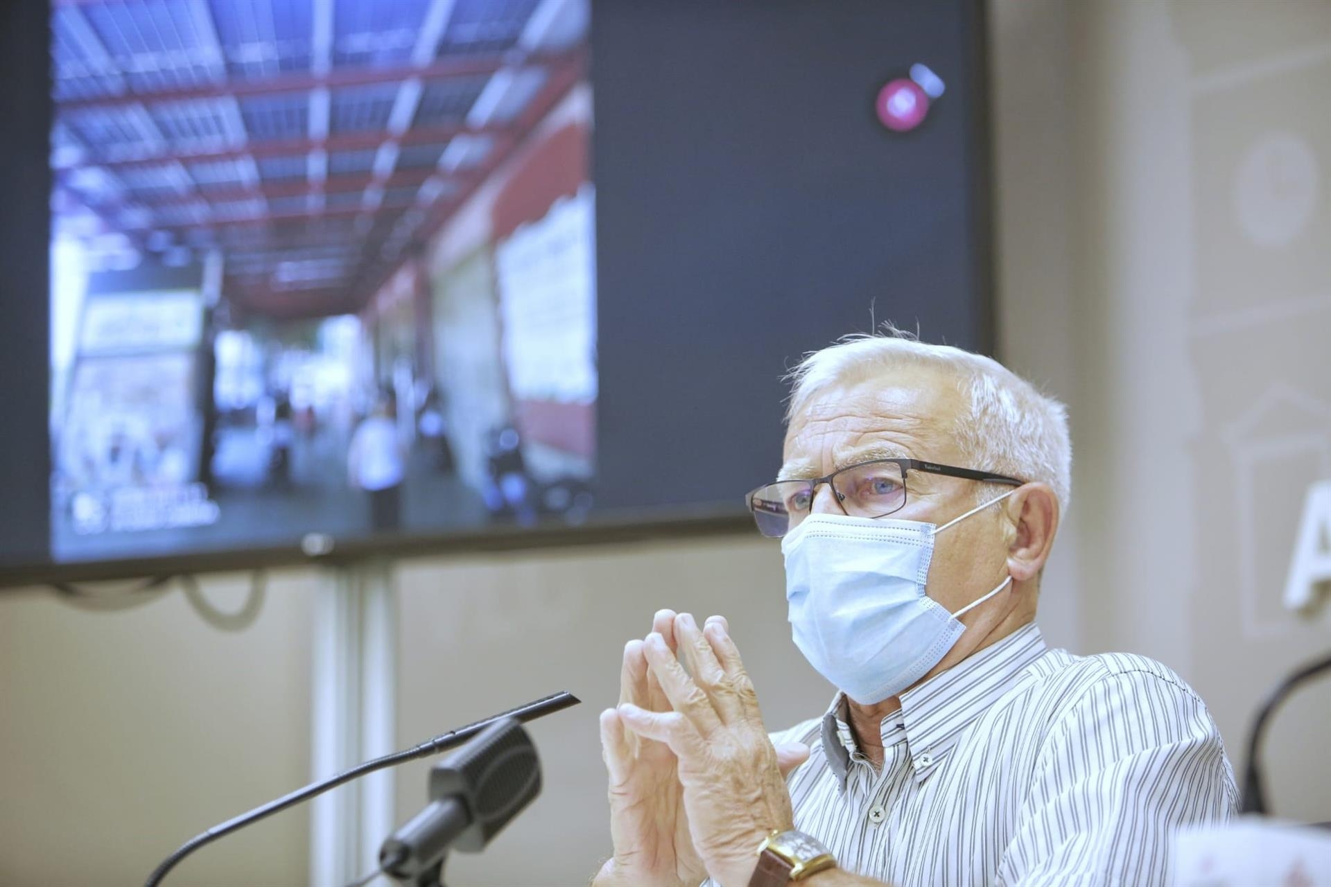 El alcalde de València, Joan Ribó, en una imagen reciente. FOTO: AYUNTAMIENTO DE VALÈNCIA - 