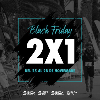 El Santa Eulària Ibiza Marathon celebra el Black Friday con ofertas 2x1 en todas sus distancias 

