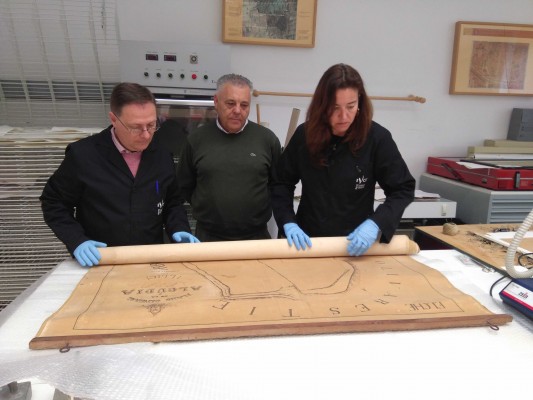 La fragilidad del plano donde se encontró la Dama de Elche obliga a su restauración