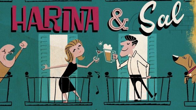 Dibujos 'retro' para contar con humor los 'Tiempos de harina y sal': cómic del aguileño Daniel Marco 
