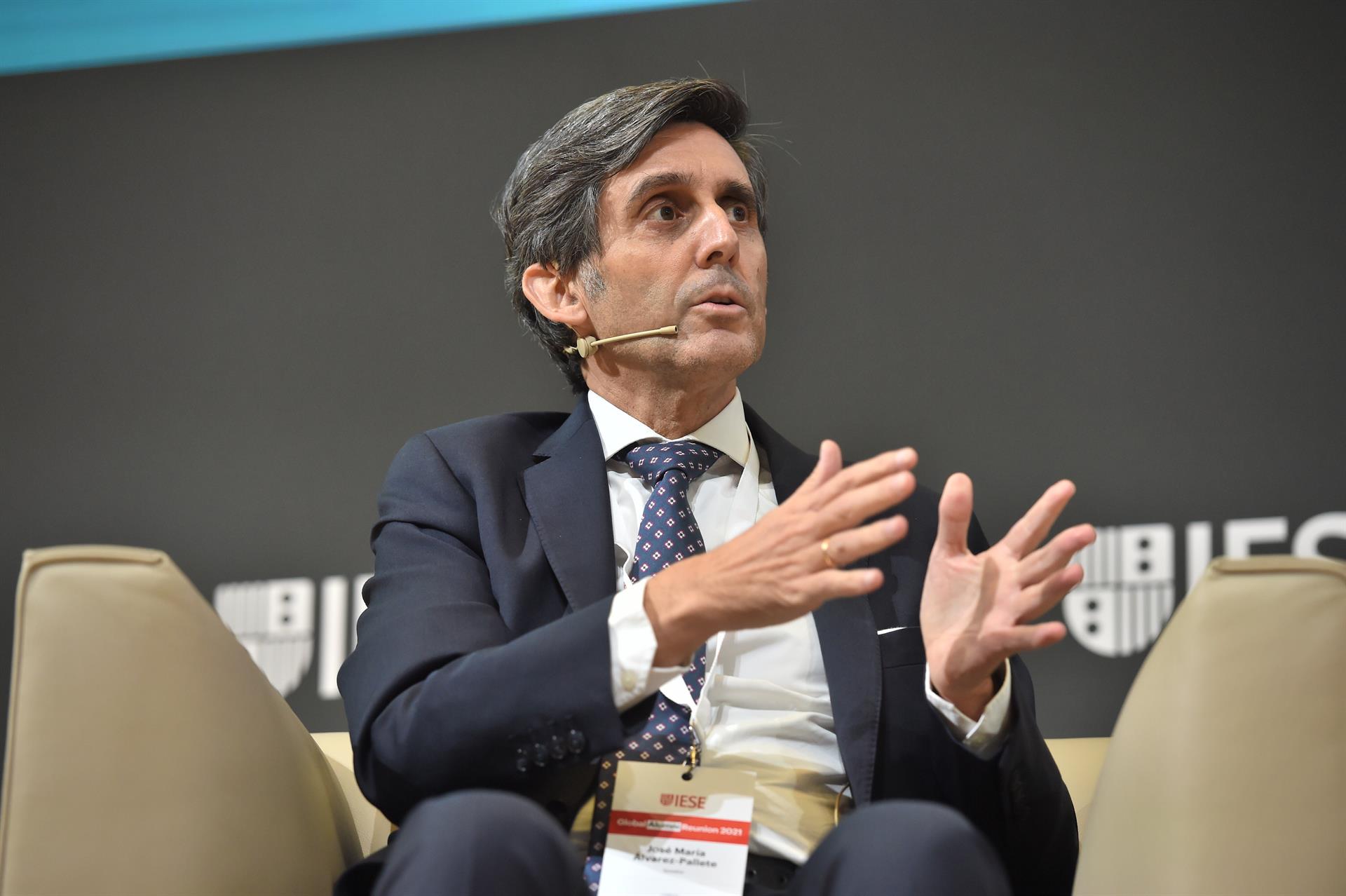 El presidente de Telefónica, José María Álvarez-Pallete (Foto: Gustavo Valiente/Europa Press) - 