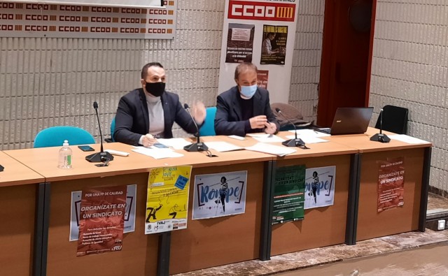 Compromís defiende ante las AMPAs una comisión para seguir las obras de colegios en Alicante