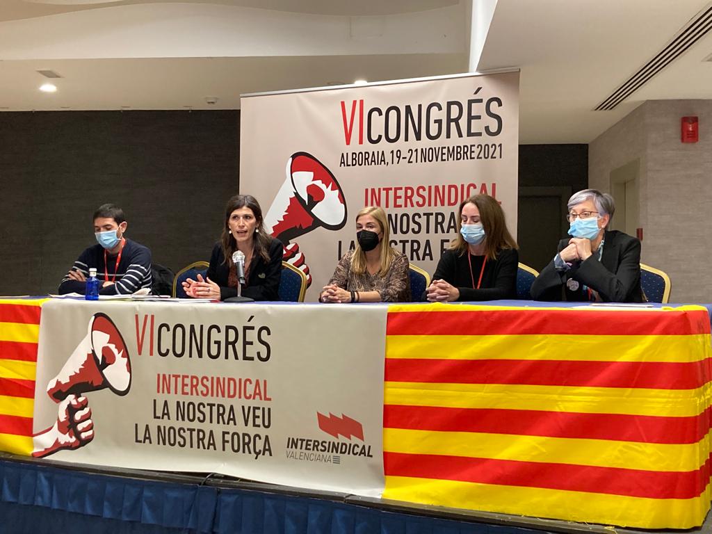 Intersindical Valenciana inaugura su VI Congreso y apuesta por 