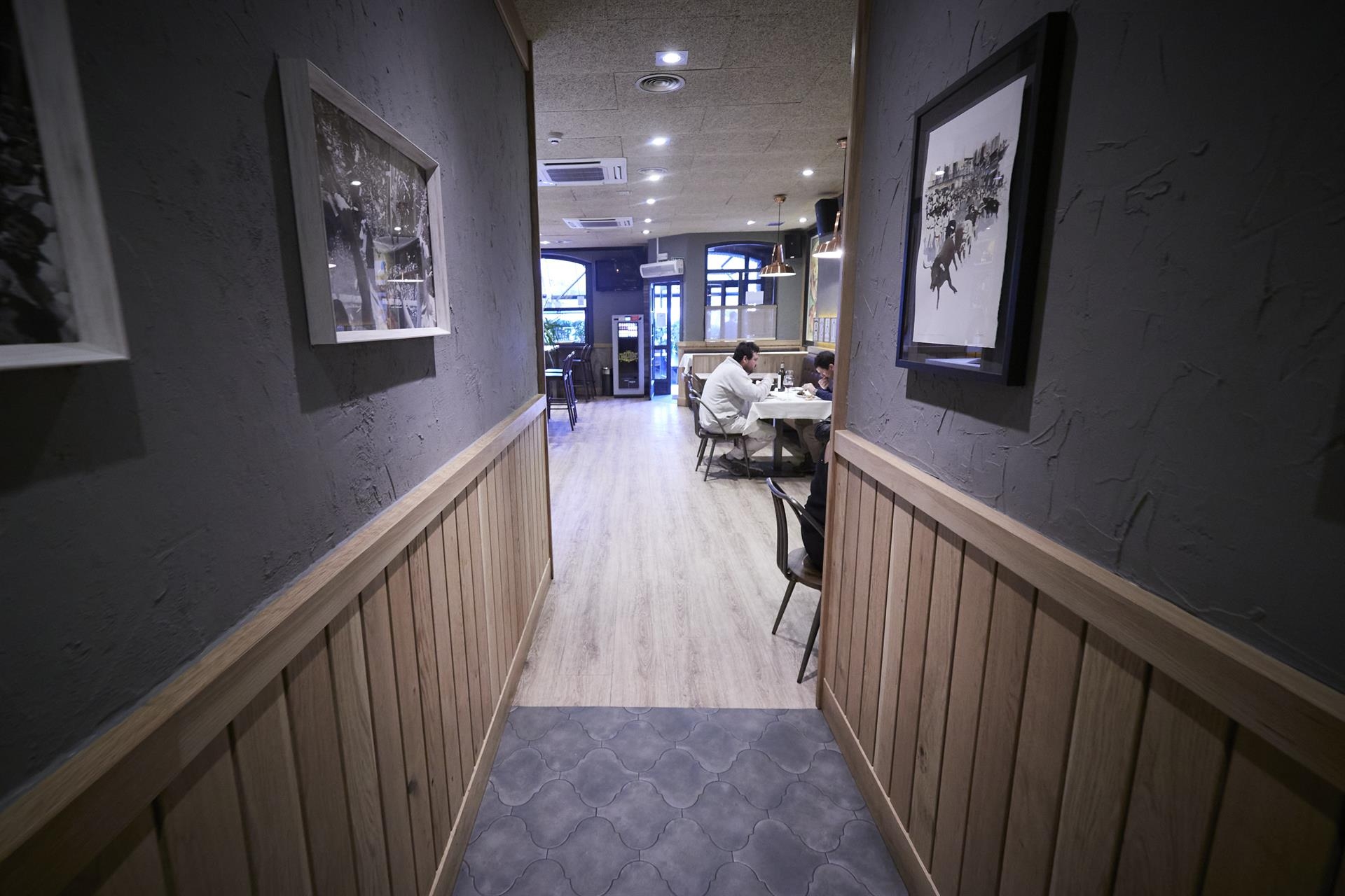 Imagen de archivo del interior del restaurante en Pamplona. - FOTO: Eduardo Sanz - Europa Press  - 