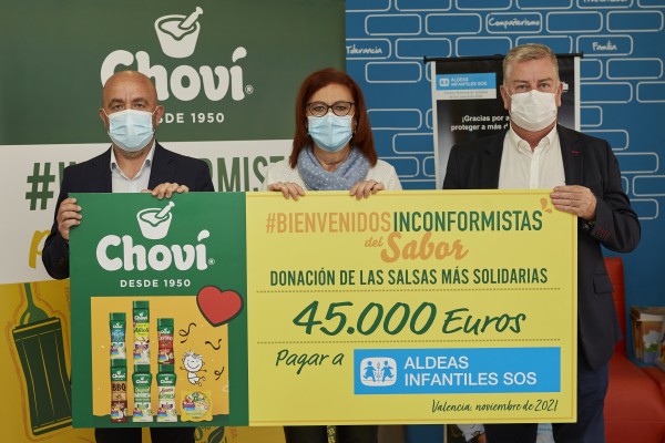 Choví consigue recaudar 45.000 euros con su campaña más solidaria