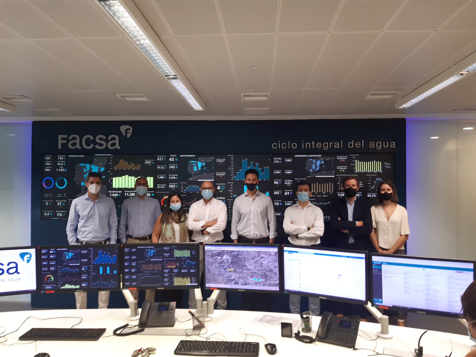 Facsa elige las tecnologías de Checktobuild y Uktena para aplicar a la gestión del agua