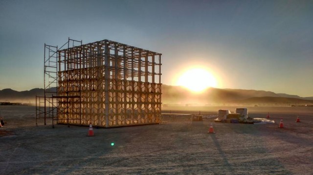 La falla del Burning Man se plantará finalmente en el Centre del Carme