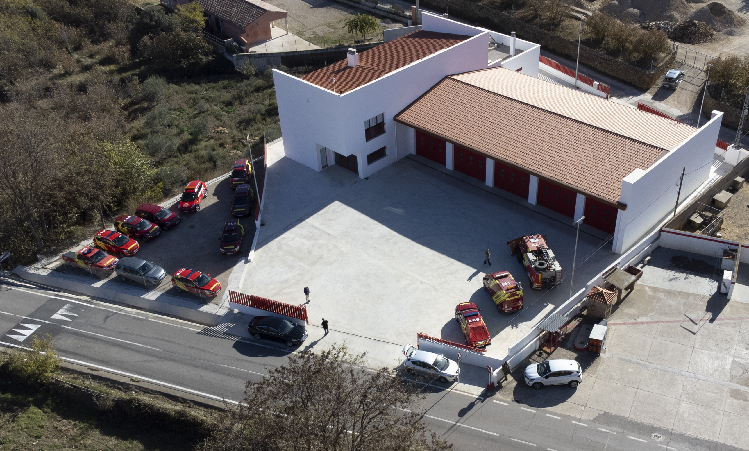 La Diputación activa un nuevo parque de bomberos en Benassal tras invertir 900.000 euros 