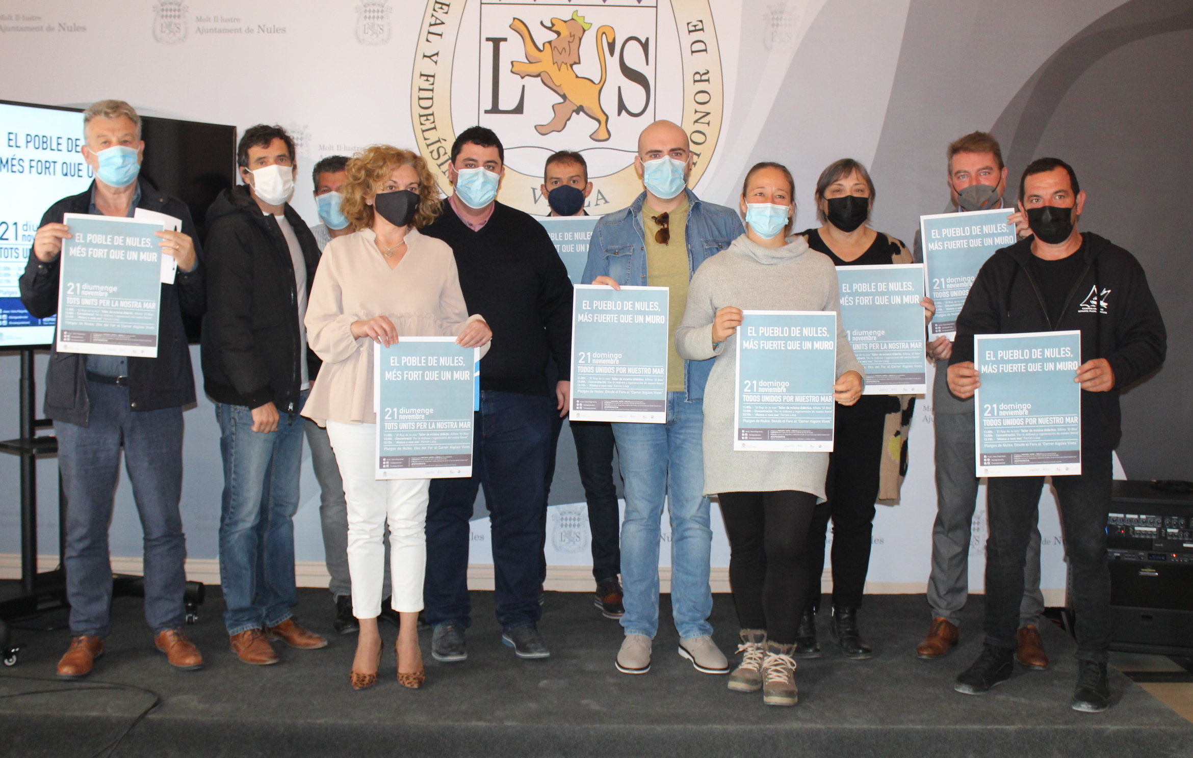 Nules convoca una manifestación el domingo para exigir la construcción de espigones