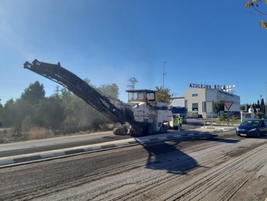 Paterna empieza la remodelación de la carretera que une la CV-35 con el polígono L'Andana