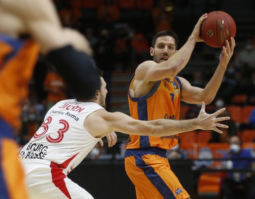 Valencia Basket sufre para derrotar al Bourg