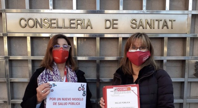 CCOO PV propone un nuevo sistema organizativo para la Salud Pública valenciana
